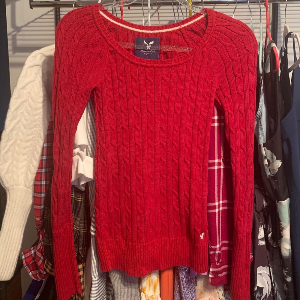 ❤️American Eagle Outfitters Red Sweater❤️